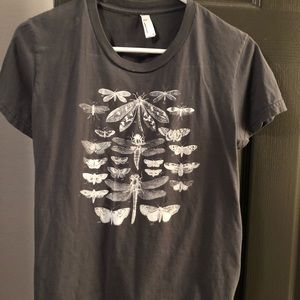 Gray moth and butterfly 🦋 shirt